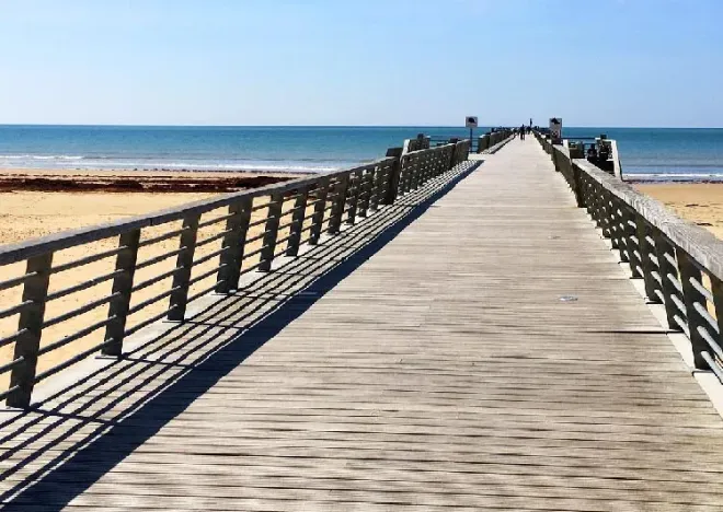 L'estacade de Saint-Jean-de-Monts, Vendée