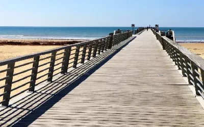 L'estacade de Saint-Jean-de-Monts, Vendée