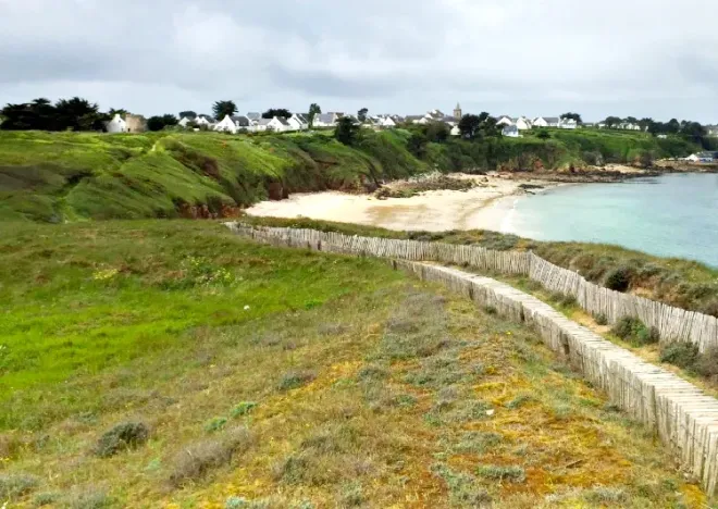 L'île d'Houat dans le Morbihan, Bretagne