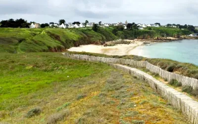L'île d'Houat dans le Morbihan, Bretagne