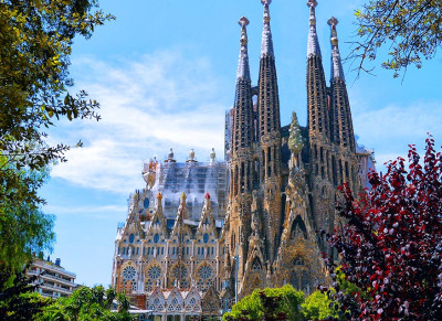 Sagrada Família à Barcelone, Espagne