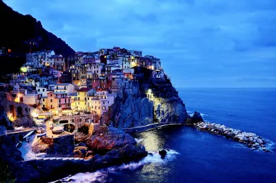 Manarola un des villages de Cinq Terres, Italie