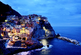 Manarola un des villages de Cinq Terres, Italie