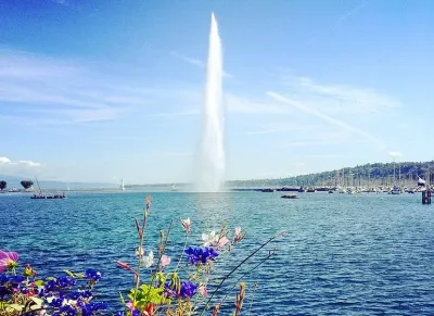 Lac Léman à Genève, Suisse