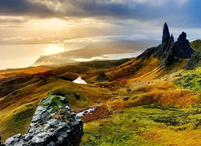 L'île de Skye, Ecosse