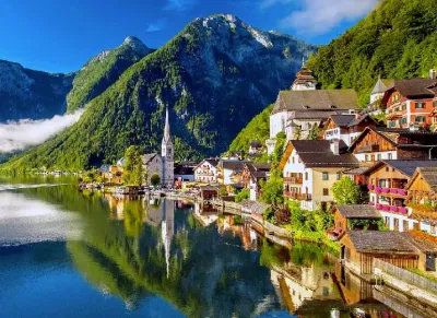 Village de Hallstatt, Autriche