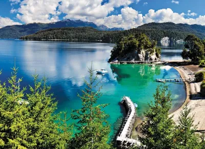 Lac Nahuel Huapi en Patagonie du Nord, Argentine