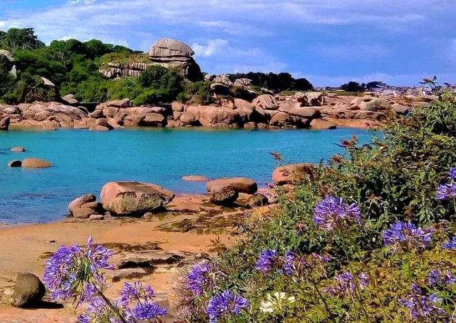 Côte de granite rose à Perros-Guirec, Côtes d'Armor
