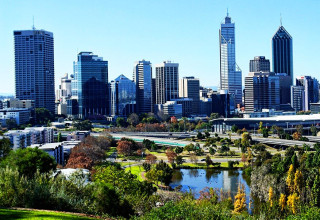 Perth dans l'état de Western Australia, Australie