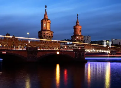 Pont de l'Oberbaum à Berlin, Allemagne